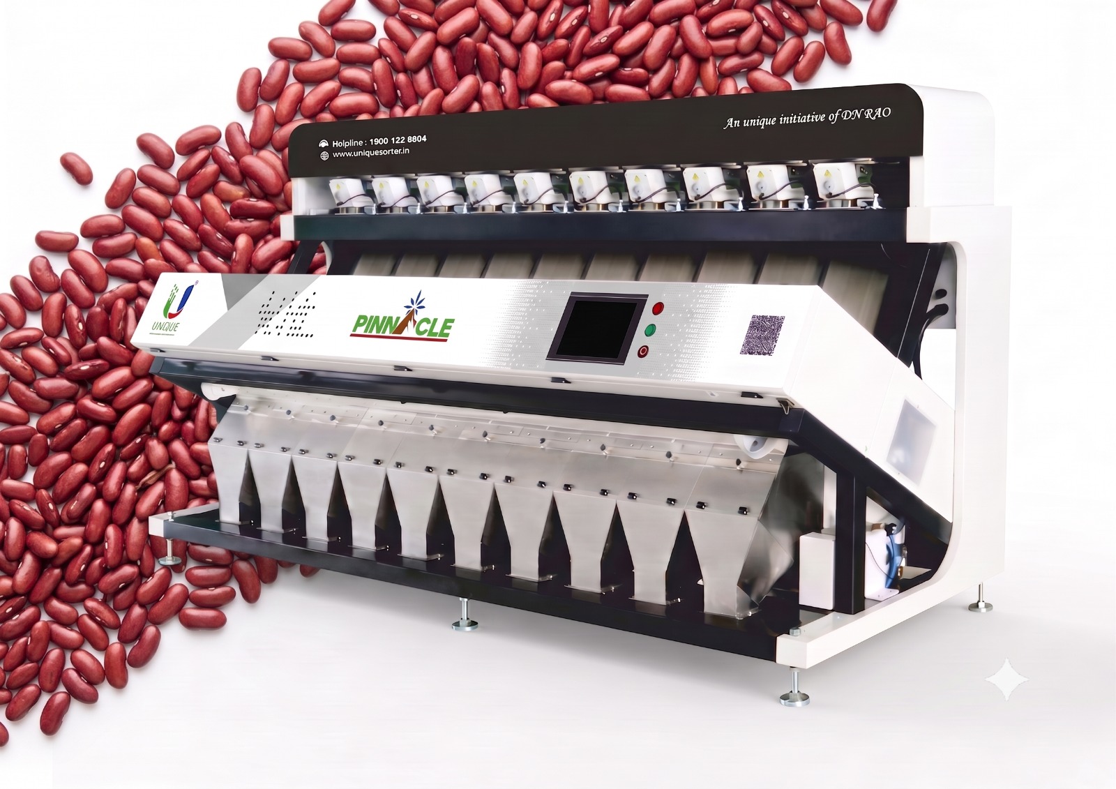 Pinnacle Kidney Beans/Rajma Seed Colour Sorter Machine