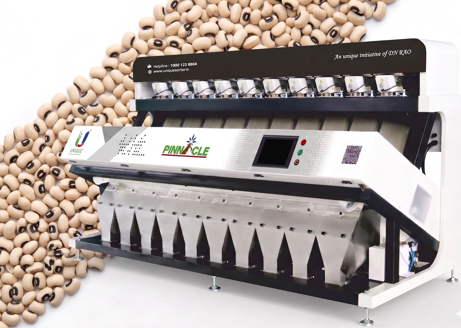 Pinnacle Black Eyed Peas/Lobia Colour Sorter Machine