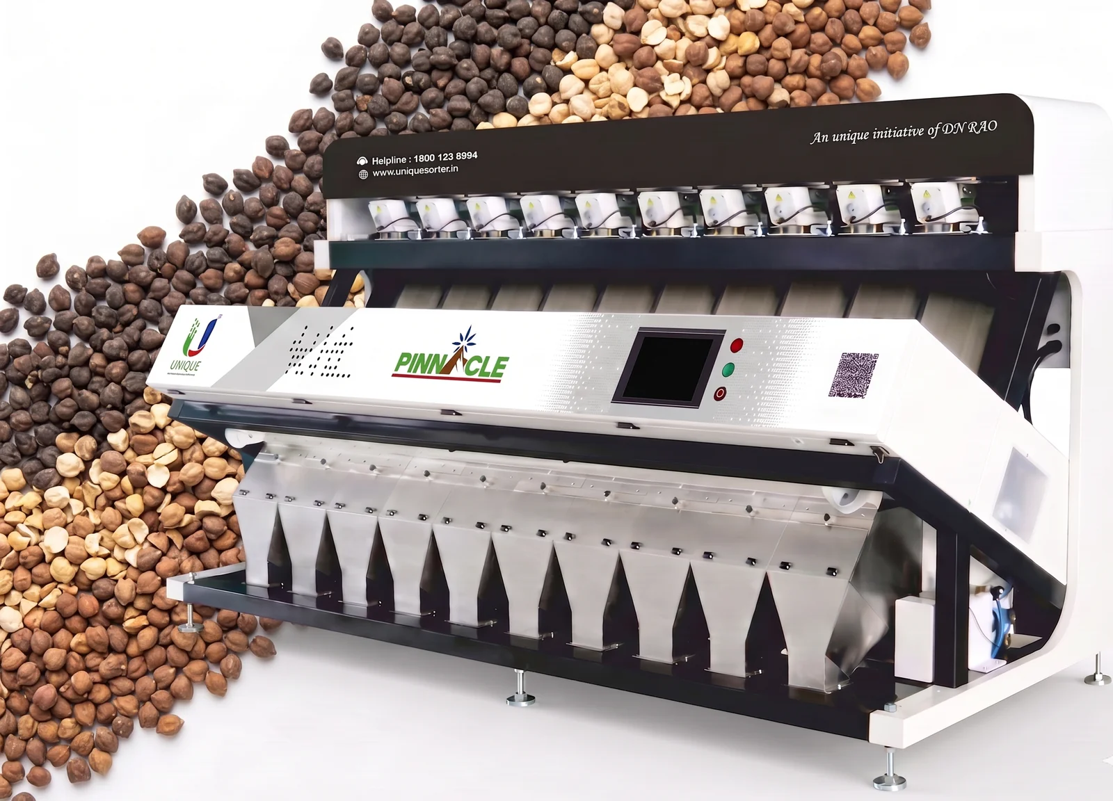 Pinnacle Desi Chana Color Sorter Machine