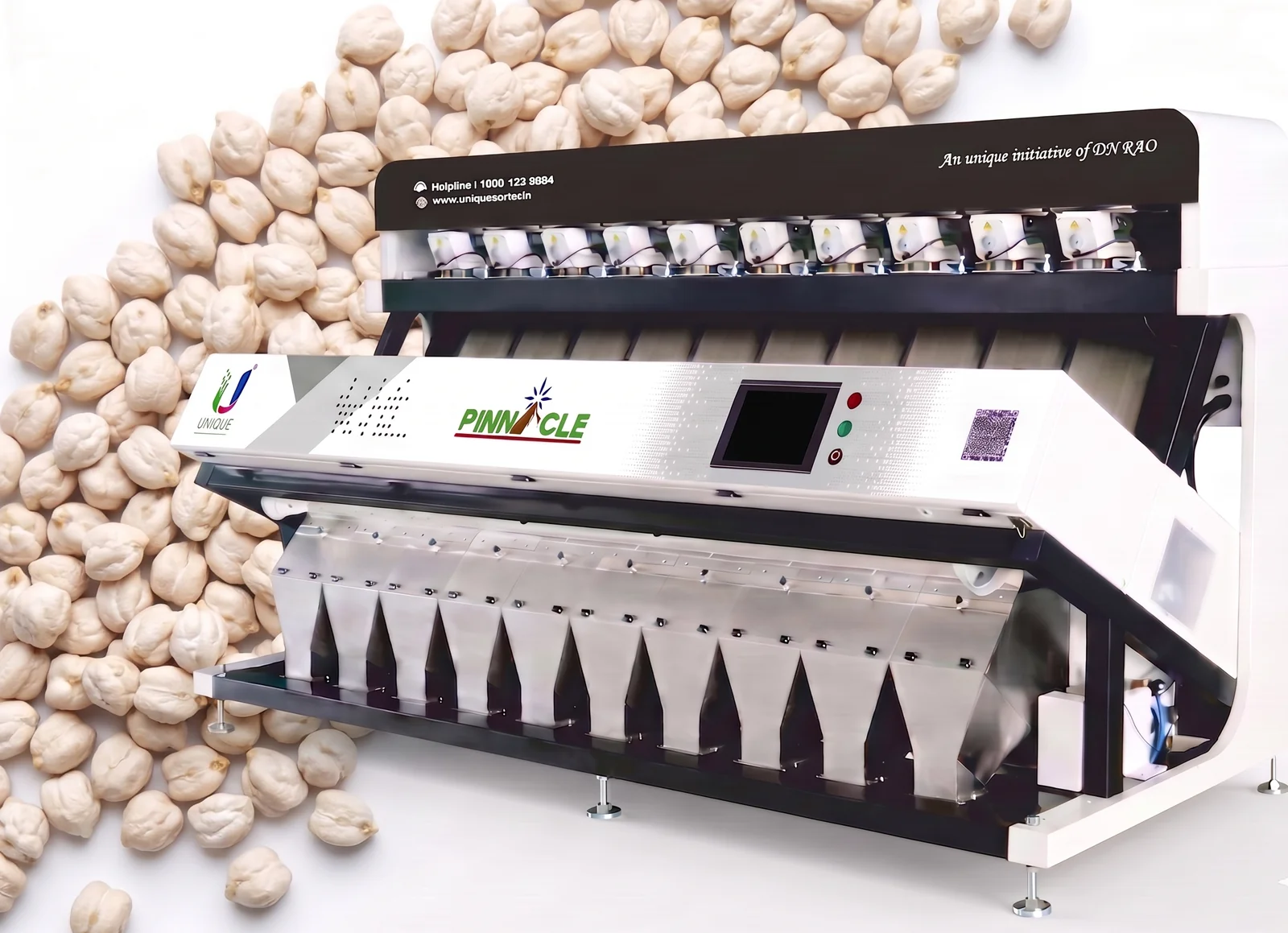 Pinnacle White Chickpeas Color Sorter Machine